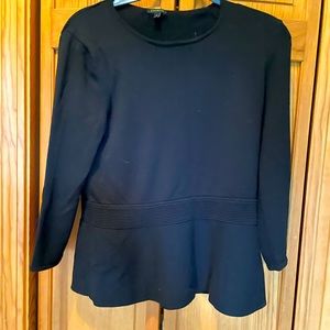 Talbots black sweater. Size M